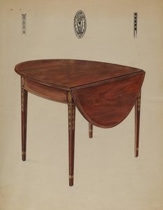 Pembroke Table (Drop Leaf) by Bernard Gussow
