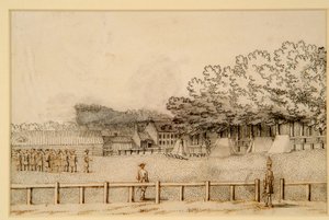Encampment of Soldiers, Hampton Court Green