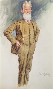 Portrait of George Bernard Shaw, c.1925