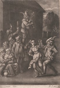 Dancing Peasants by Bernard Lens