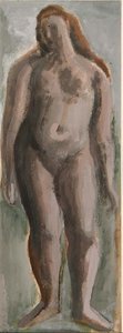 Standing Female Figure by Bernard Meninsky