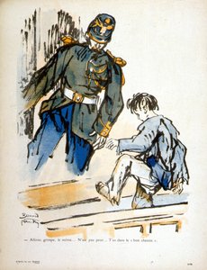 Child and Constable (engraving) by Bernard Naudin