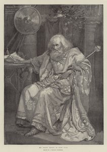 Mr Henry Irving as King Lear by Bernard Partridge
