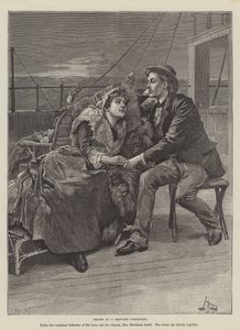 The Crusade of the Excelsior, by Bret Harte (engraving) by Bernard Partridge