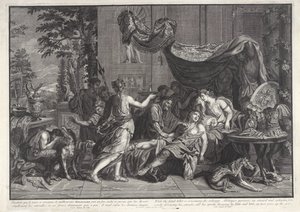 Death of Meleager by Bernard Picart
