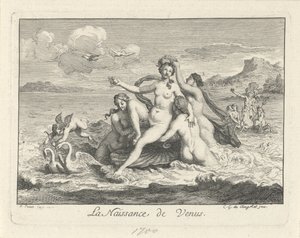 The Birth of Venus by Bernard Picart