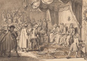 Wedding among the Portuguese Jews by Bernard Picart