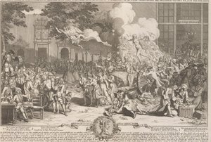 Monument to the Folly of the Year 1720 by Bernard Picart