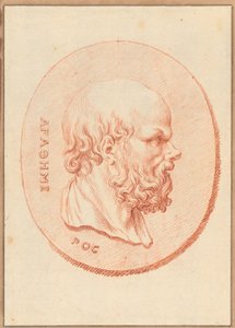 One of Six Cameos with Mythological and Classical Subjects by Bernard Picart