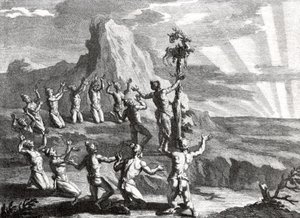 Sun Worship by Native Indians of North America by Bernard Picart