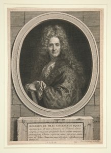 Untitled (Portrait of Roger de Piles) by Bernard Picart