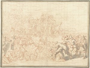 Mutilation of the Bodies of the De Witt Brothers, 1672 by Bernard Picart