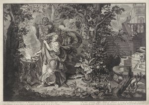 Furies Encouraging Althaea to Burn Meleager