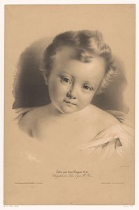 Portrait of a Toddler by Bernard Romain Julien
