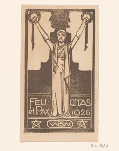 Felicitas et Pax 1926 by Bernard Willem Wierink