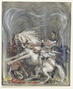 Rider on a Rearing Horse by Bernard Willem Wierink