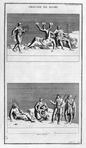 The Origin of Rome by Bernard de Montfaucon