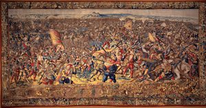 The Battle of Pavia: Defeat of the French Cavalry and the Imperial Infantry Seize the Enemy Artillery