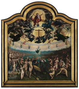 The Last Judgement and the Seven Works of Mercy, centre panel