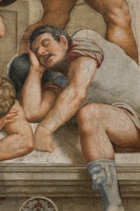 Counterfaccata, Bernardino Gatti, Resurrection 1529 (Detail)