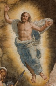 Counterfaccata, Bernardino Gatti, Resurrection 1529 (Detail)