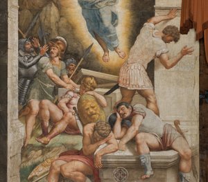 Resurrection, 1529 (detail)