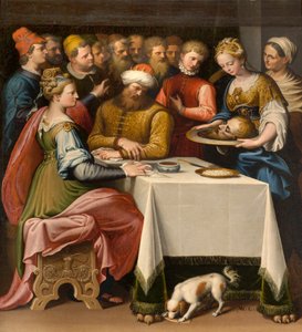 Chapel of Our Lady of the People, Second Span North Side, Banquet of Herod