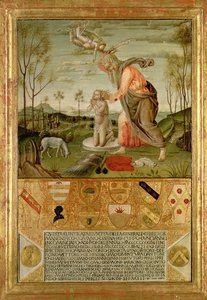 The Sacrifice of Isaac by Bernardino Fungai