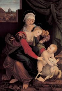 Saint Anne with the Virgin and Child