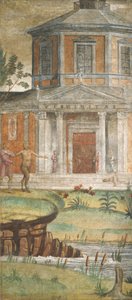 Cephalus and Pan at the Temple of Diana by Bernardino Luini