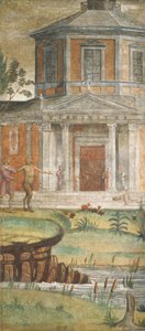 Cephalus and Pan at the Temple of Diana, c.1520-1522 by Bernardino Luini