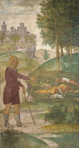 Cephalus and the Nymphs, c.1520-1522 by Bernardino Luini