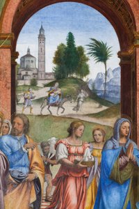 Detail of the Presentation of Jesus at the Temple by Bernardino Luini