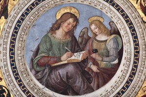 St Matthew (detail)