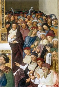 Life of Pope Pius II (Enea Silvio Piccolomini) by Bernardino di Betto Pinturicchio