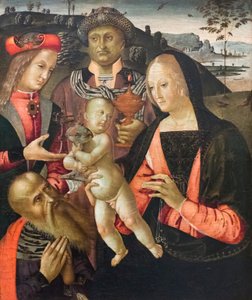 Adoration of the Magi by Bernardino di Mariotto