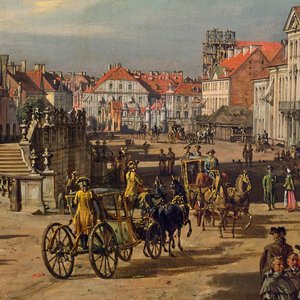 Church of the Holy Cross in Warsaw (detail)
