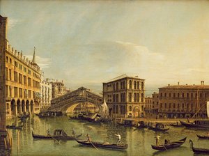 The Grand Canal, Venice by Bernardo Bellotto