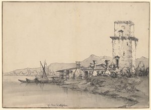 The Tower of Marghera by Bernardo Bellotto