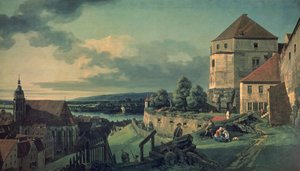 View from the Castle (View of Pirna) by Bernardo Bellotto