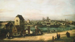 View of Munich by Bernardo Bellotto and Workshop