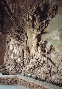 Interior of the Cave Created by Bernardo Buontalenti (Detail)