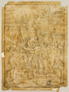 Illustration to Scene from the Liberation of Jerusalem