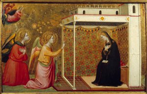Annunciation by Bernardo Daddi