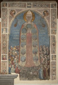 Madonna of Mercy, 1342 by Bernardo Daddi