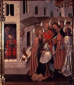 The Healing of the Possessed, predella panel from the Altarpiece of the Transfiguration