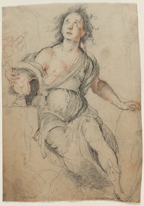 Allegorical Figure, c. 1635 by Bernardo Strozzi