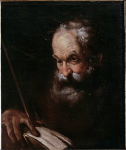 Portrait of Old Man with a Book