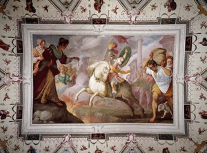 The Death of Marcus Curtius by Bernardo Strozzi