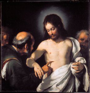 The Incredulity of St. Thomas by Bernardo Strozzi